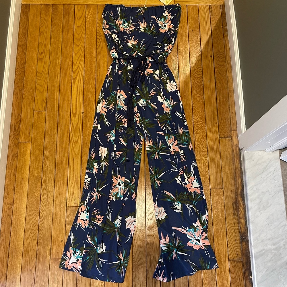 Sandiva Strapless Jumpsuit